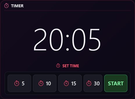 Countdown Timer widget