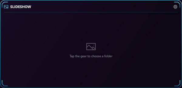 Slideshow widget